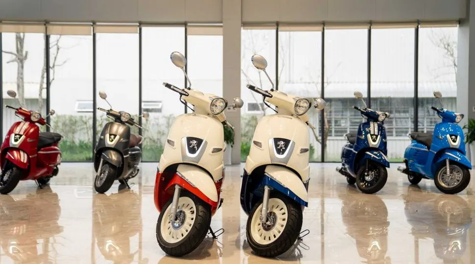 THACO bất ngờ giới thiệu xe máy Peugeot nhằm đích xuất khẩu