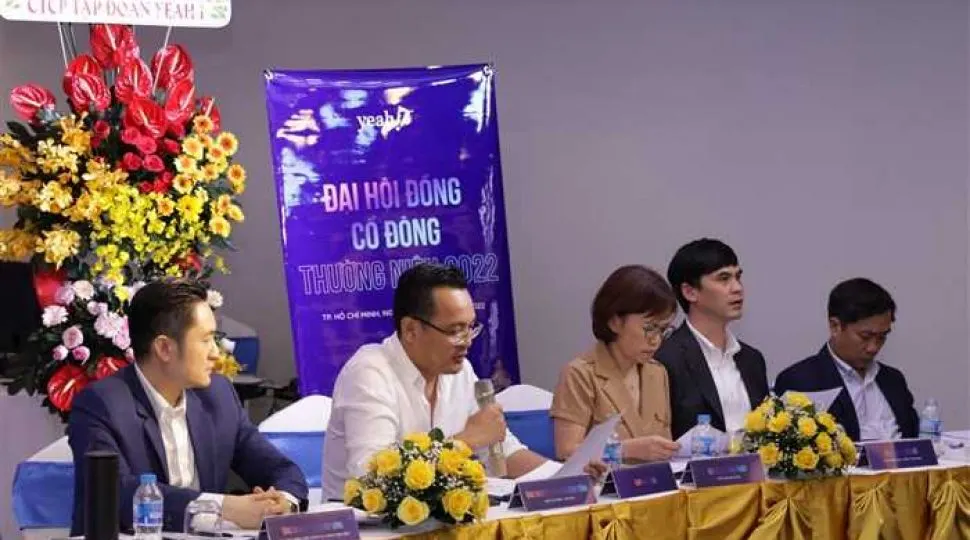 Thông qua phương án tăng vốn và bầu hội đồng quản trị mới tại Đại hội cổ đông YEAH1