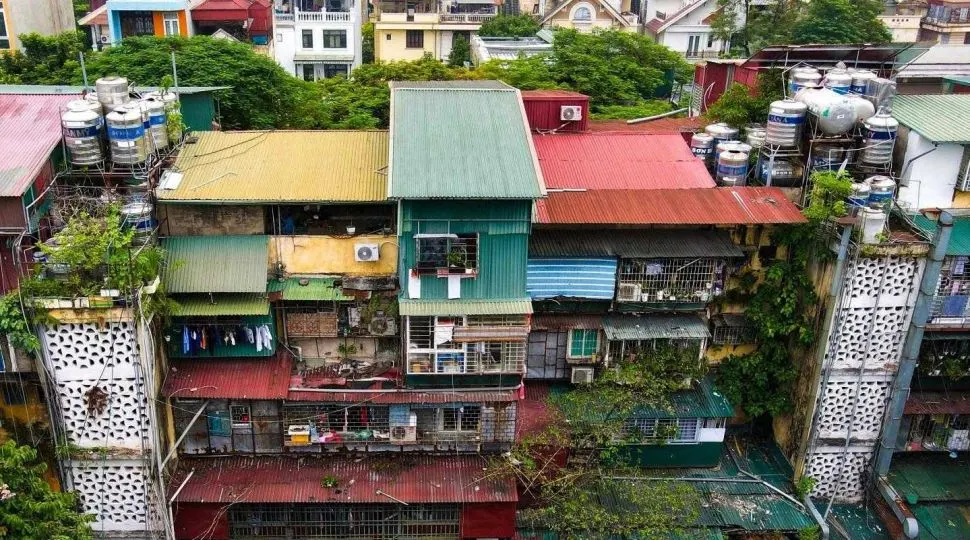 Giá nhà tập thể cũ tăng cao nhờ vị trí trung tâm